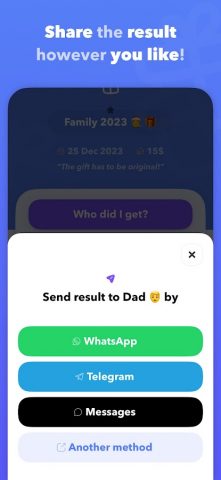 Secret Santa 22: Gift exchange для Android — скриншот 3