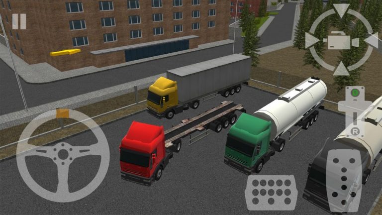 Semi Driver Trailer Parking 3D для Android — скриншот 2