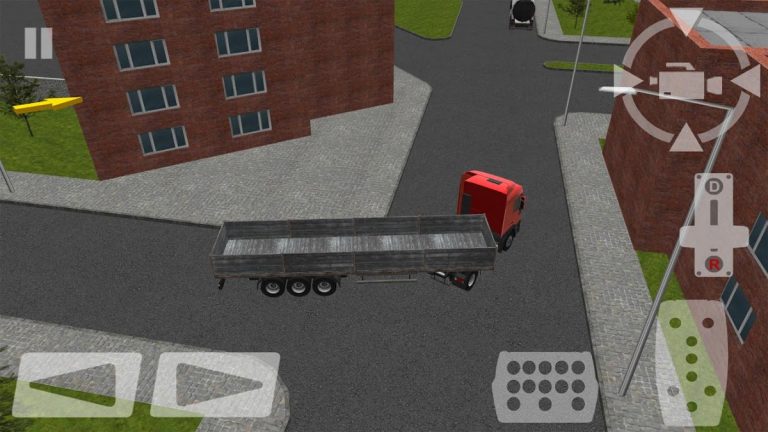 Semi Driver Trailer Parking 3D для Android — скриншот 3