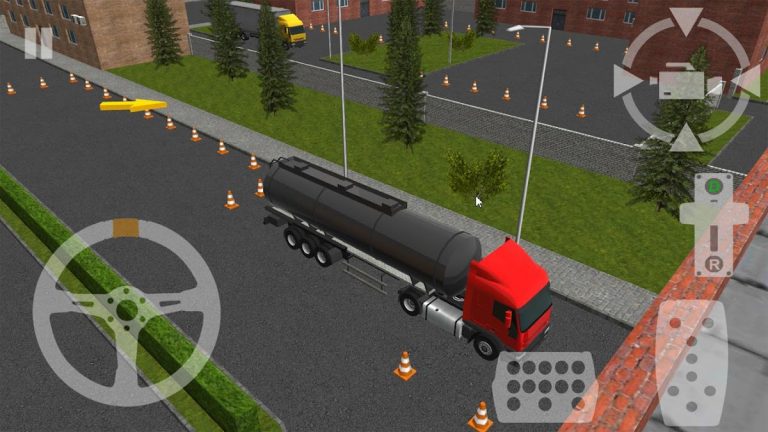 Semi Driver Trailer Parking 3D для Android — скриншот 5