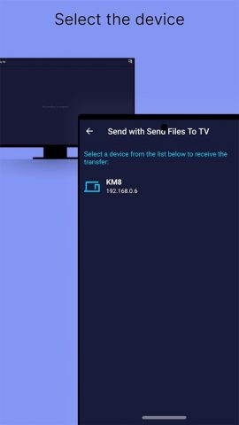 Send files to TV для Android — скриншот 3
