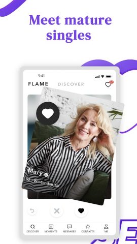 Senior Match: Mature Dating для Android — скриншот 2