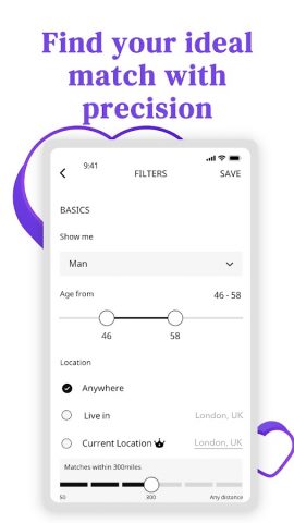 Senior Match: Mature Dating для Android — скриншот 5