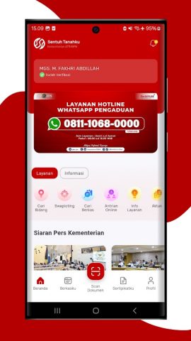 Sentuh Tanahku для Android — скриншот 1