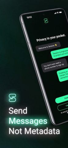 Session — Private Messenger для Android — скриншот 1