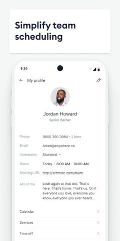 Setmore Appointment Scheduling для Android — скриншот 5