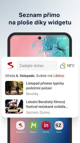 Seznam.cz для Android — скриншот 4