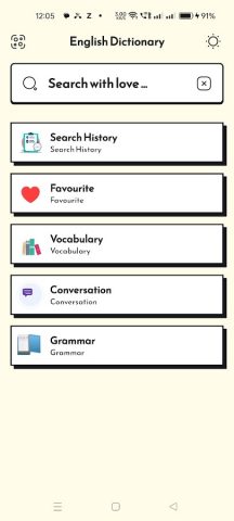 Shabdakosh English Dictionary для Android — скриншот 1