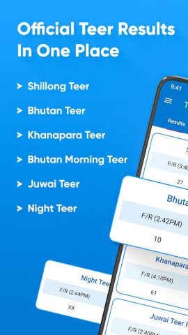 Shillong Teer Results для Android — скриншот 1