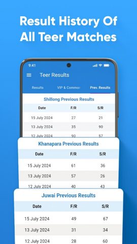 Shillong Teer Results для Android — скриншот 5