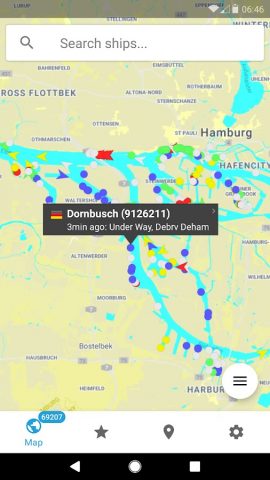 ShippingExplorer для Android — скриншот 1