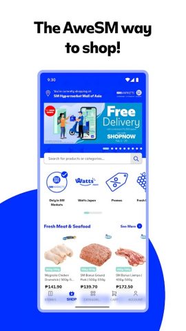 ShopSM для Android — скриншот 1