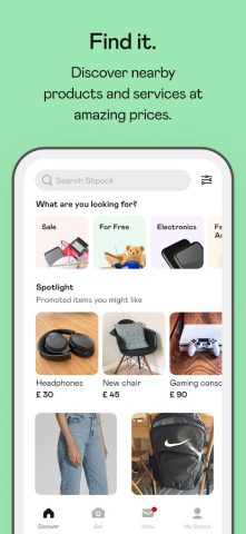 Shpock: Buy & Sell Marketplace для Android — скриншот 1