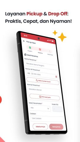 SiCepat Ekspres для Android — скриншот 3