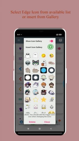 Side bar screen Swiftly Switch для Android — скриншот 1