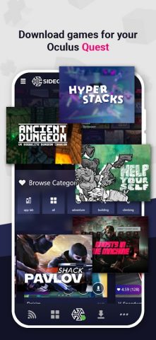 SideQuest ( BETA ) для Android — скриншот 3