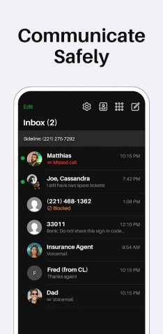 Sideline: 2nd Phone Line App для Android — скриншот 4