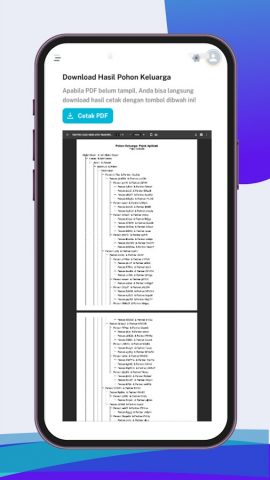 Silsilah Keluarga Online для Android — скриншот 3