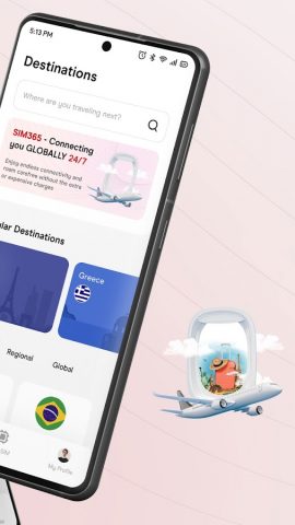 Sim365: Travel & Data для Android — скриншот 2