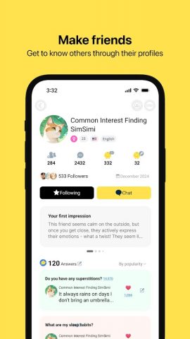 SimSimi для Android — скриншот 4