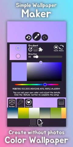 Simple Wallpaper Maker для Android — скриншот 3