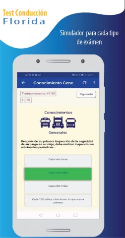 Simulador Licencia FL (No Of.) для Android — скриншот 5