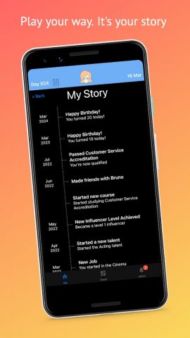 Симулятор Реальной Жизни для Android — скриншот 2
