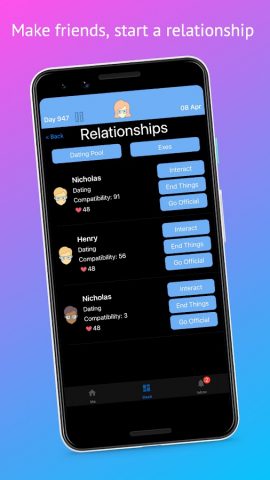 Симулятор Реальной Жизни для Android — скриншот 4