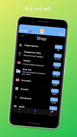 Симулятор Реальной Жизни для Android — скриншот 5
