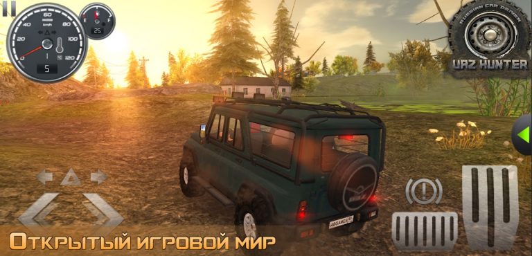 Симулятор вождения UAZ Hunter для Android — скриншот 2