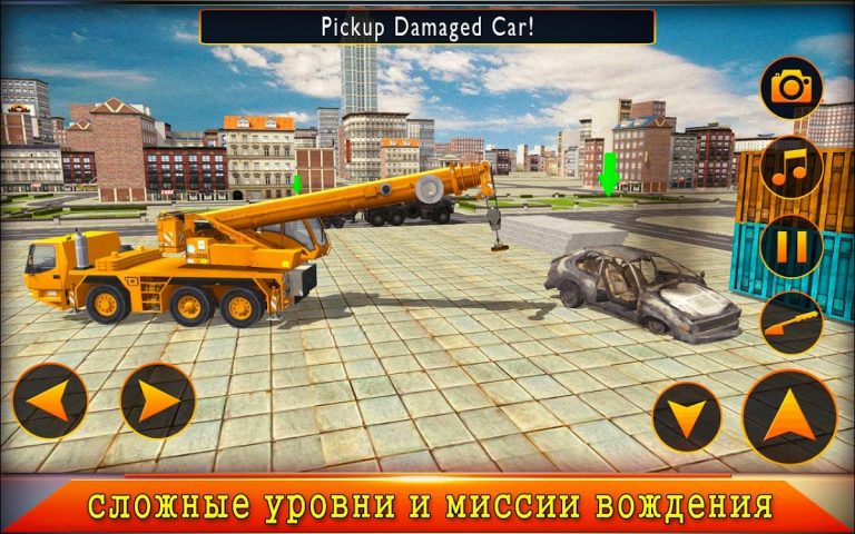 Симулятор вождения крана — скриншот 4