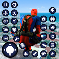 Синий Паук Игра: Супер Человек для Android