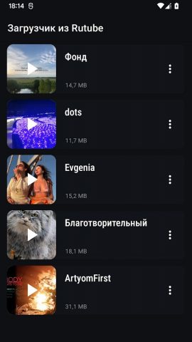 Скачать видео с Рутуба для Android — скриншот 2
