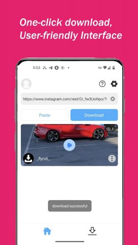 Скачать видео с инстаграм для Android — скриншот 2