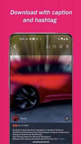 Скачать видео с инстаграм для Android — скриншот 3
