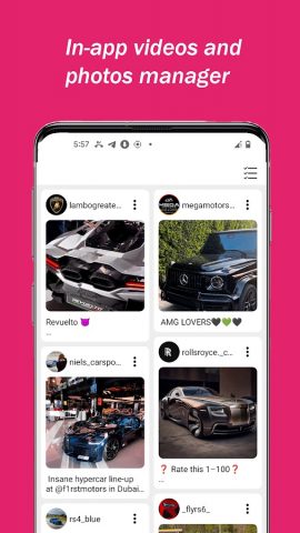Скачать видео с инстаграм для Android — скриншот 4