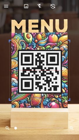 Сканер QR и штрих-кодов — скриншот 1