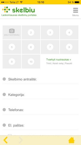 Skelbiu.lt для Android — скриншот 4