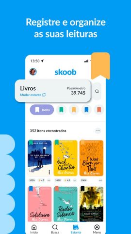 Skoob — Para quem ama livros! для Android — скриншот 2
