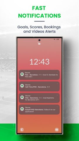 Skores —  Футбол онлайн для Android — скриншот 3