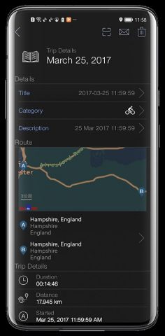Скорость GPS для Android — скриншот 5