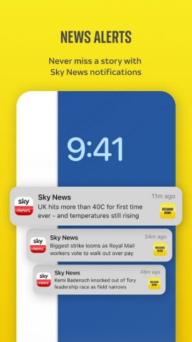 Sky News: Breaking, UK & World для Android — скриншот 4
