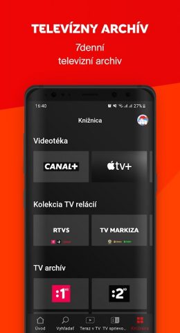 Skylink Live TV SK для Android — скриншот 4