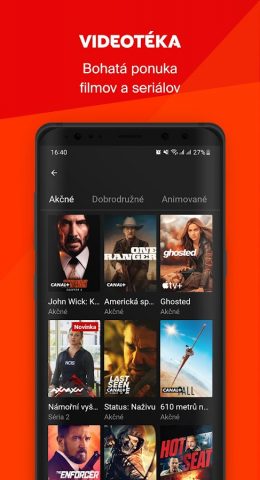 Skylink Live TV SK для Android — скриншот 5