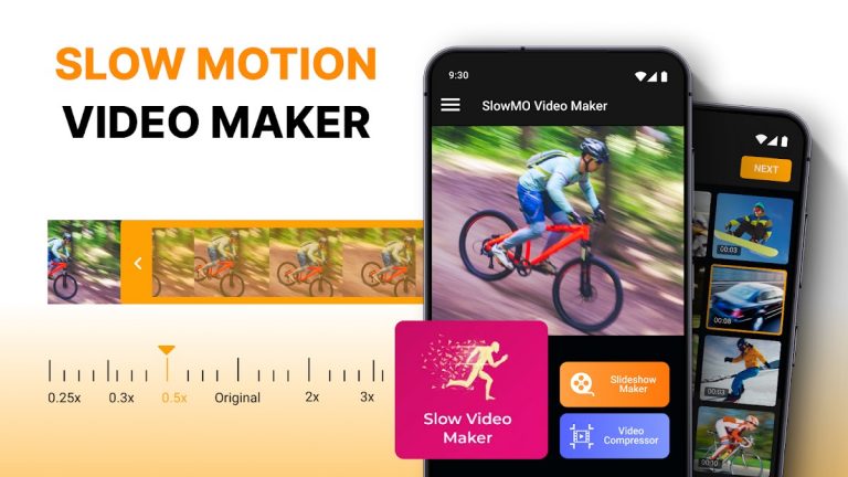 Slow Motion Video Maker для Android — скриншот 1