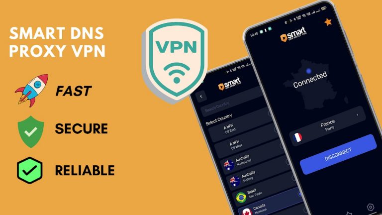 Smart DNS — VPN Proxy Master для Android — скриншот 1