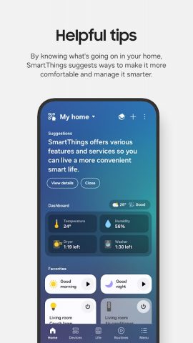 SmartThings для Android — скриншот 2
