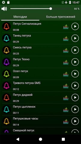 Смешные Будильник Рингтоны для Android — скриншот 3