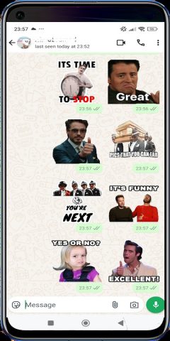 Смешные стикеры мемов для Android — скриншот 4