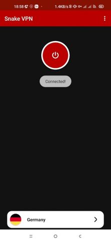 Snake VPN — Fast & Secure для Android — скриншот 1